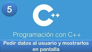 5 Programación en C  Ejercicio  Pedir datos al usuario y mostrarlos en pantalla [upl. by Rica774]