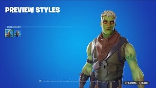 Fortnite🦙 Brainiac Skin🧟‍♂️ [upl. by Albric]