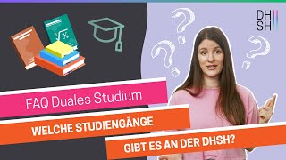 Welche dualen Studiengänge gibt es an der DHSH FragLena [upl. by Yasdnil687]