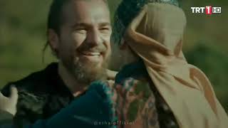 Ertugrul halima love and sad moments erhal love romantic scenes with background music [upl. by Jaqitsch]