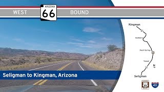 Arizona Highway 66  Seligman to Kingman  Drive Americas Highways 🚙 [upl. by Freed]