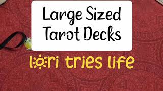 Large Size Tarot Decks [upl. by Nageam]