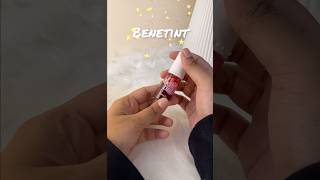 Benetint lip n cheek tint Review amp swatch mynykaa beauty benefitcosmeticsshortsshortvideo [upl. by Ecirtnahs]