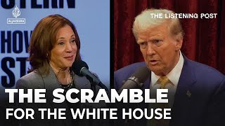 Why Trump and Harris are turning to alternative media  The Listening Post [upl. by Leahcimaj24]