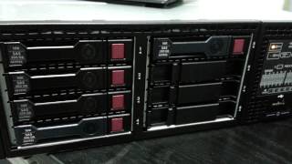 HP Proliant DL380 G8 Booting New HDD LED [upl. by Yoj]