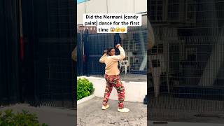 Normani candy paint dance challenge for the first time 😱🫣😊 dance shorts 100shorts2024 [upl. by Eiznekam52]