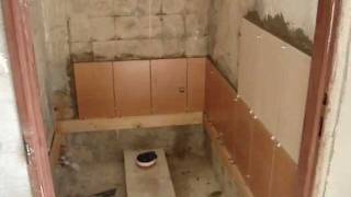 Kompletní přestavba toalety  Toilet renovation  Toilette rekonstruktion [upl. by Warring]