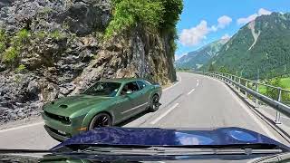 Driving over the Klausen Pass Switzerland 20 July 2024 [upl. by Asset732]