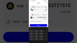 Cara Swap Usdt Ke BNB Di Dompet Trust Wallet [upl. by Ken]