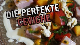 Schwertfisch Ceviche  der frische Trend aus Peru  Sternekoch Kolja Kleeberg [upl. by Cordelie743]