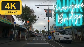 Auckland Drive  Onehunga to Mangere  Across Mangere Bridge  4K [upl. by Gallenz]