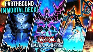 USING ALL 3 EARTHBOUND IMMORTALS IN ONE DECK Earthbound Immortal Deck YuGiOh Duel Links [upl. by Atthia]