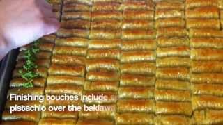 Baklawa Recipe Full tutorial in two minutes [upl. by Camus]