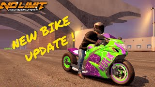 No Limit Drag Racing 20  566 Suzuki Hayabusa Fastest Tune  Bike Update [upl. by Darrey]