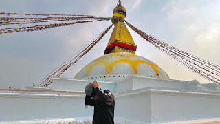 Last day of saka dawa 🙇🏻🙏🏻💐Baudha stupa  🙏🏻 💐 [upl. by Agneta]