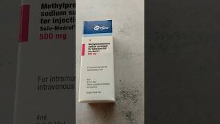 Solumedrol 500 mg injection [upl. by Svetlana]