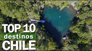 TOP 10  OS MELHORES LUGARES do CHILE [upl. by Jessee62]