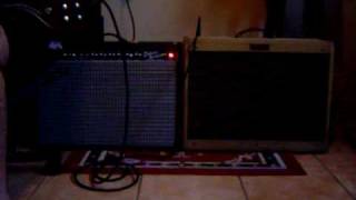 Fender amps comparative 14  Blues Deluxe 90s X Deluxe Reverb 65 Reissue [upl. by Etnomal]