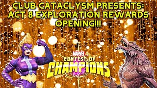 Act 8 Exploration Rewards Opening mcoc contestofchampions [upl. by Aehcim]