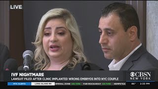 Couple Sues After Alleged IVF Mixup [upl. by Hgielrac785]