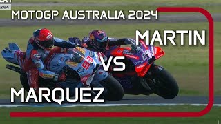 Marc Marquez Juara dengan Gaya di Race MotoGP Australia 2024 motogp marquez australiangp [upl. by Nahgrom]