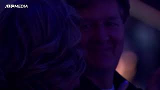 Jannik Sinner YearEnd World No 1 Trophy amp Tribute 🎥 ATP Media [upl. by Kerrin471]