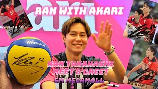 Ran Takahashi Meet amp Greet  RanWithAkari SM Megamall  August 23 2024 [upl. by Nabalas]