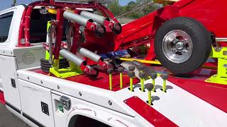 ‘21 Ford F550 w Chevron Renegade 408 Wrecker— FL tow show [upl. by Leind]