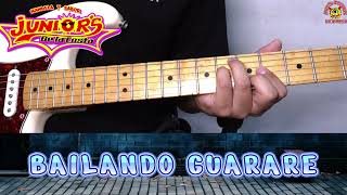 Los Juniors De La Costa Bailando Guarare Tutorial Guitarra MixCharangas [upl. by Schuh635]