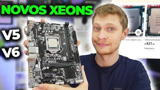 CHEGARAM OS XEONS V5 E V6 COM 42GHZ NO ALIEXPRESS SÃO BONS RECOMENDO MINHA OPINIÃO… [upl. by Lenuahs]