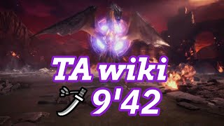 【MHWI】伝説の黒龍 ミラボレアス 太刀 TA wiki rules 短期催眠なし [upl. by Adnolat202]