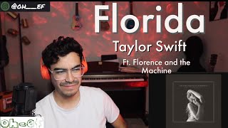 Taylor Swift  Florida  REACTION [upl. by Nikal]