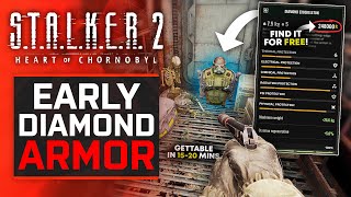 How to get a DIAMOND Exoskeleton Armor Set EARLY in STALKER 2 Free  Easy [upl. by Christis]