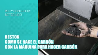 Como se Hace el Carbón con la máquina para hacer carbón  Beston [upl. by Akiaki66]