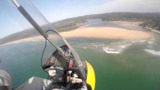 Microlight Trike Flight NSW South Coast Australia [upl. by Pierpont]