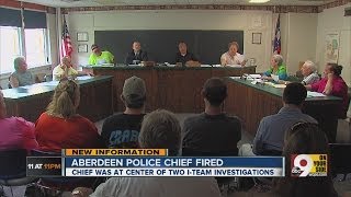 Aberdeen Police Chief fired [upl. by Vaish]