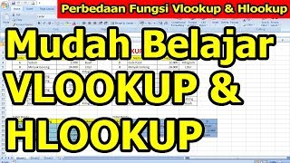 Mudah Belajar Vlookup dan Hlookup [upl. by Anaimad]