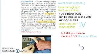 Pharmacology 413 f AntiEpileptics Phenytoin Sodium FosPhenytoin DiPhenyl Hydantoin Epilepsy [upl. by Ab]