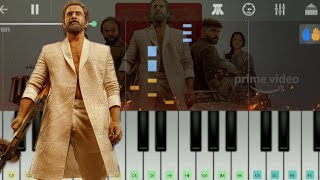 Mahaan Title Bgm Piano  Karthik Subbaraj  Vikram  Santhosh Narayanan [upl. by Aubry941]