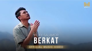 BERKAT  VICKY SALAMOR OFFICIAL LYRIC VIDEO [upl. by Kristyn]