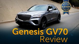 2022 Genesis GV70  Review amp Road Test [upl. by Erodroeht]