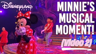 Disneyland Paris Minnie’s Musical Moment Video 2 [upl. by Pol]