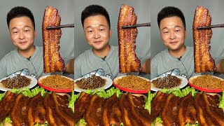 ASMR CHINESE MUKBANG FOOD EATING SHOW  MUKBANG [upl. by Groveman]