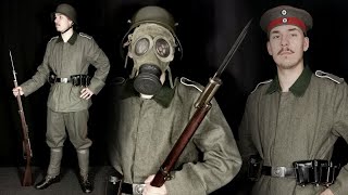 MY WW1 GERMAN UNIFORM ORIGINAL WW1 RIFLE  AWESOME UNBOXINGS Restoring a German WWI M16 Helmet [upl. by Gnel]