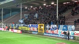 261215 Fans des KRC Genk in Charleroi mit ordentlich Pyro [upl. by Uba]