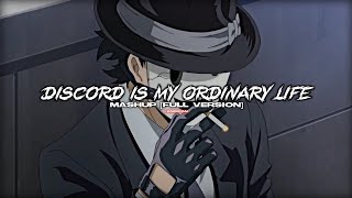 discord x my ordinary life  full mashup [upl. by Aicirtac]