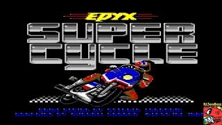 Super Cycle Level 1 Start COMMODORE 64 128020 Long play [upl. by Bunow]