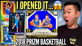 I opened the INSANE 4000 box of 201819 PANINI PRIZM BASKETBALL LUKA SHAI amp BRUNSON ROOKIES 😱 [upl. by Esinahs]