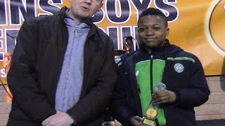 Karamoko Dembele Celtic FC  Academy Cup Player of Tournament [upl. by Kaufman]