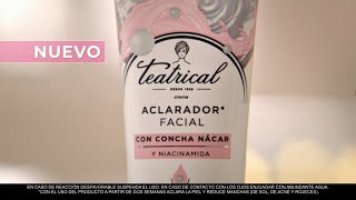 TEATRICAL  Nuevo Aclarador facial Bolivia 2024 [upl. by Lynad]